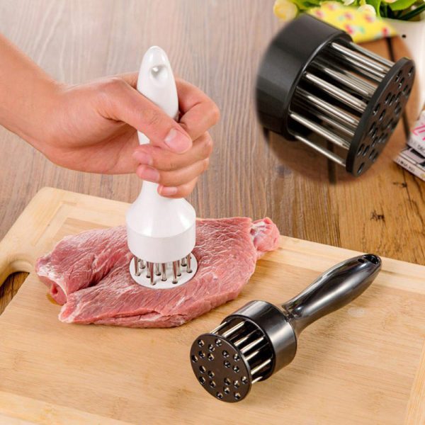 Home Diy Professional Meat Tenderizer with Stainless Steel Knives Kitchen Tools
