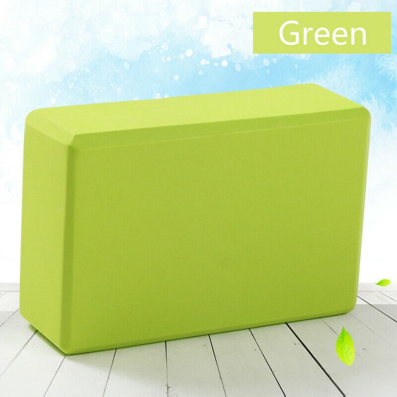 2x Yoga Block Foam Fitness Brick Pilates Balance Stretching Exercise Gym Workout - 图片 6