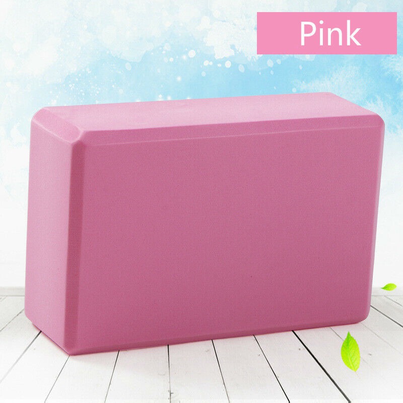 2x Yoga Block Foam Fitness Brick Pilates Balance Stretching Exercise Gym Workout - 图片 4