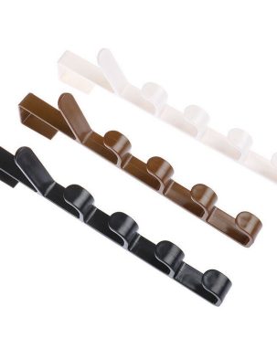 Bedroom Door Hanger Clothes Hanging Rack Plastic Home Storage Organization