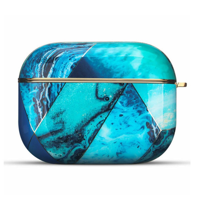For Apple AirPods Pro 1st 2nd Marble Pattern Glossy Hard Earphone Box Case Cover