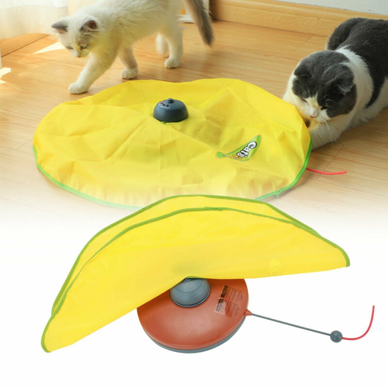 Pet Cat Meow Toy Electronic Interactive Undercover Moe Cat Kitten Xmas Toys
