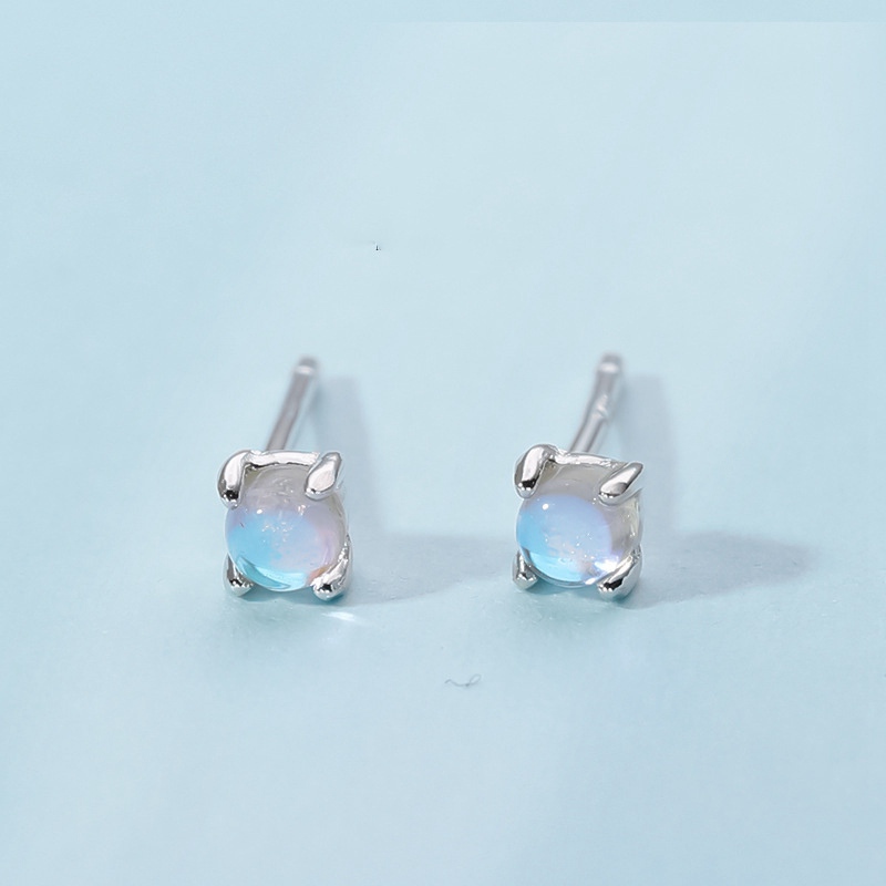 Mermaid Tears Bead Stud Earrings Womens Girl Jewellery Gift