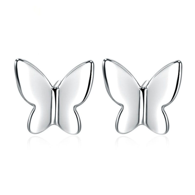 Butterfly Stud Earrings Womens Girls Jewellery Xmas New