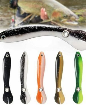 10X Fishing Tackle Fishing Lure Bionic Loach Soft Swimbait Fake Bait Fish Tools