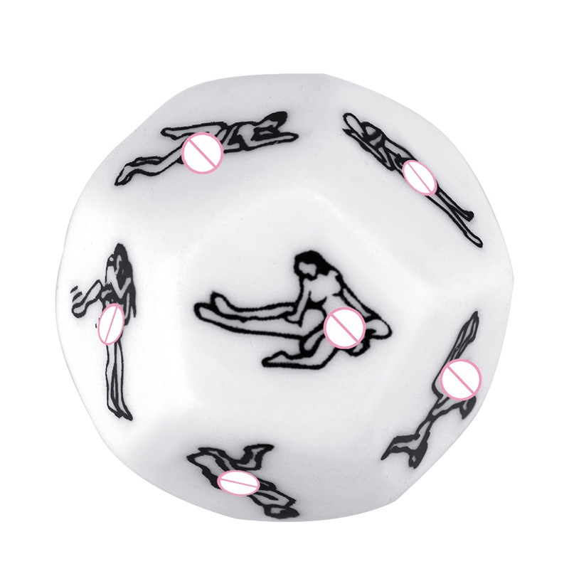Erotic Craps Dice Sex Toys for Couple Sex Dice Sex Erotic Products Humour Gambling Love Sexy Posture 12 Sides Adult Game - 图片 5