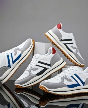 Men's Casual Outdoor Walking Trainers Shoes, Sports Fitness Gym Sneakers Shoes