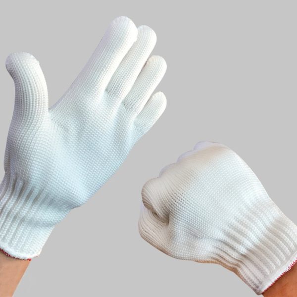 200 Degree High-temperature Resistant Gloves Oven Mitts Knitting Heat Insulation Workshop Mould Gloves BBQ Kitchen Oven Gloves - Image 2