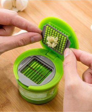 Garlic Press Chopper Slicer Hand Presser Grinder Crusher Practical Kitchen Tools