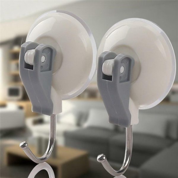 Bathroom Towel Strong Heavy Duty Adhesive Wall Suction Cup Suck Hook Kitchen