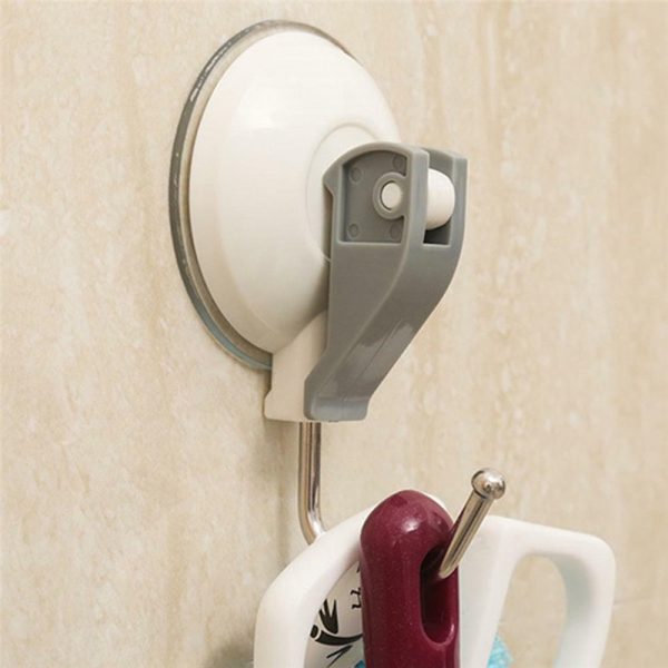 Bathroom Towel Strong Heavy Duty Adhesive Wall Suction Cup Suck Hook Kitchen - Image 5