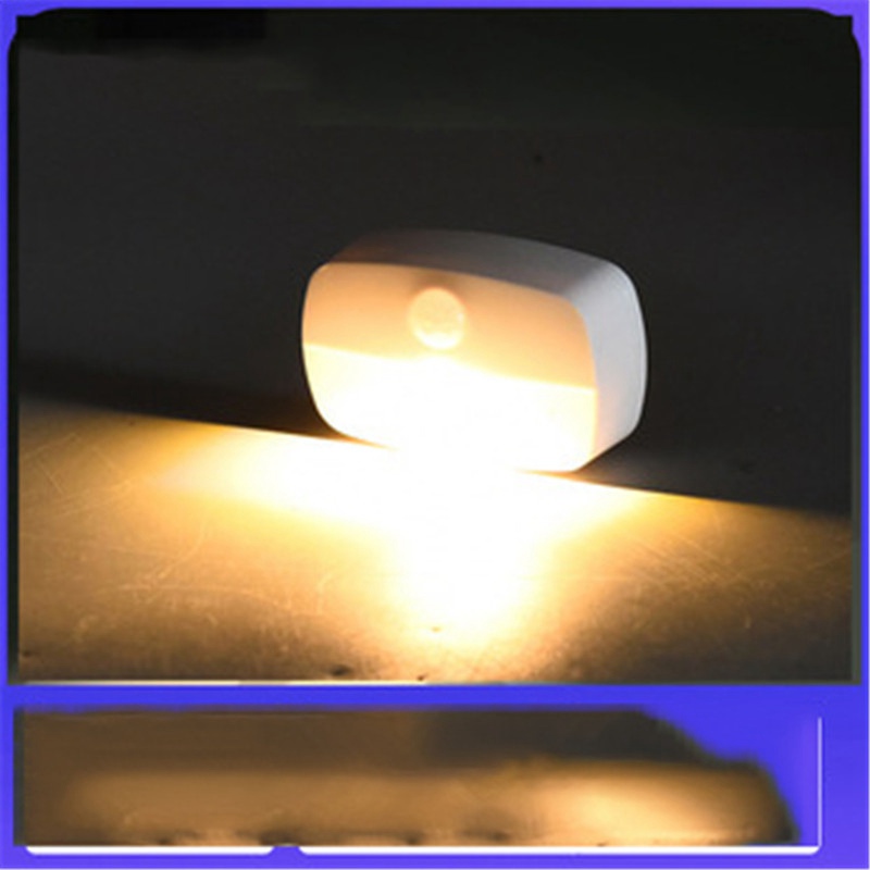 LED Night Light With PIR Motion Sensor Light Wall Plug in Night Lamp Bedroom Decor Socket Lamps For Closet Aisle Hallway Pathway - 图片 4
