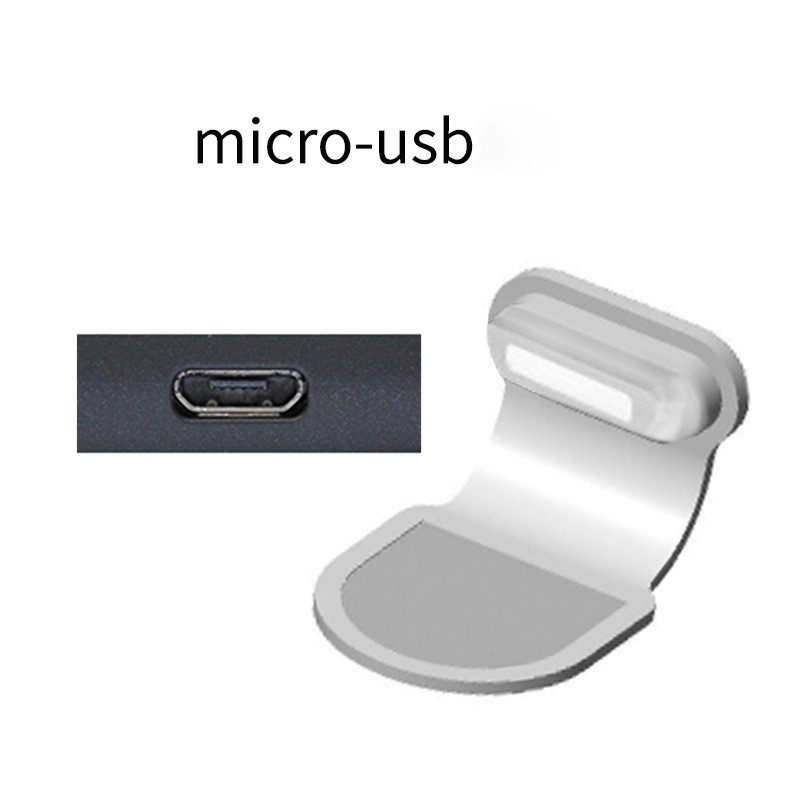 Anti Dust Cover Plug Silicone Charging Port for iPhone 13 12 11 SE XS Type C - 图片 4