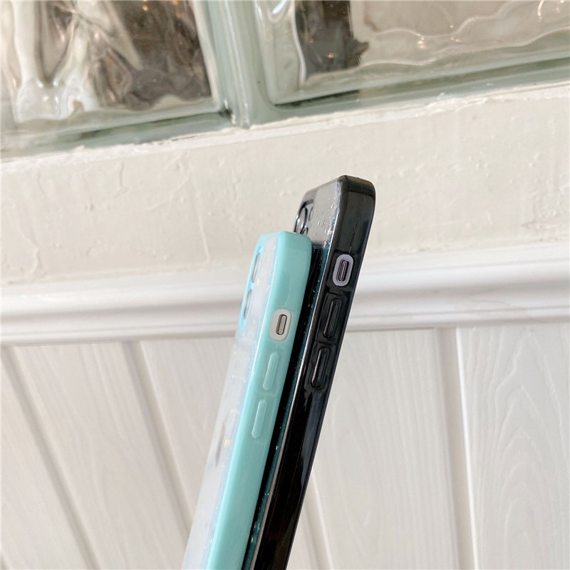 STAR GLITTER Case For iPhone 13 12 11 Pro Max 7 XR X Clear Bling Phone Cover - Image 4