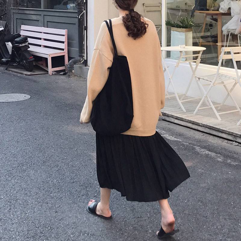 Large Capacity Women Lady Canvas Tote Shoulder Bags Durable Eco Shopping Handbag - 图片 6