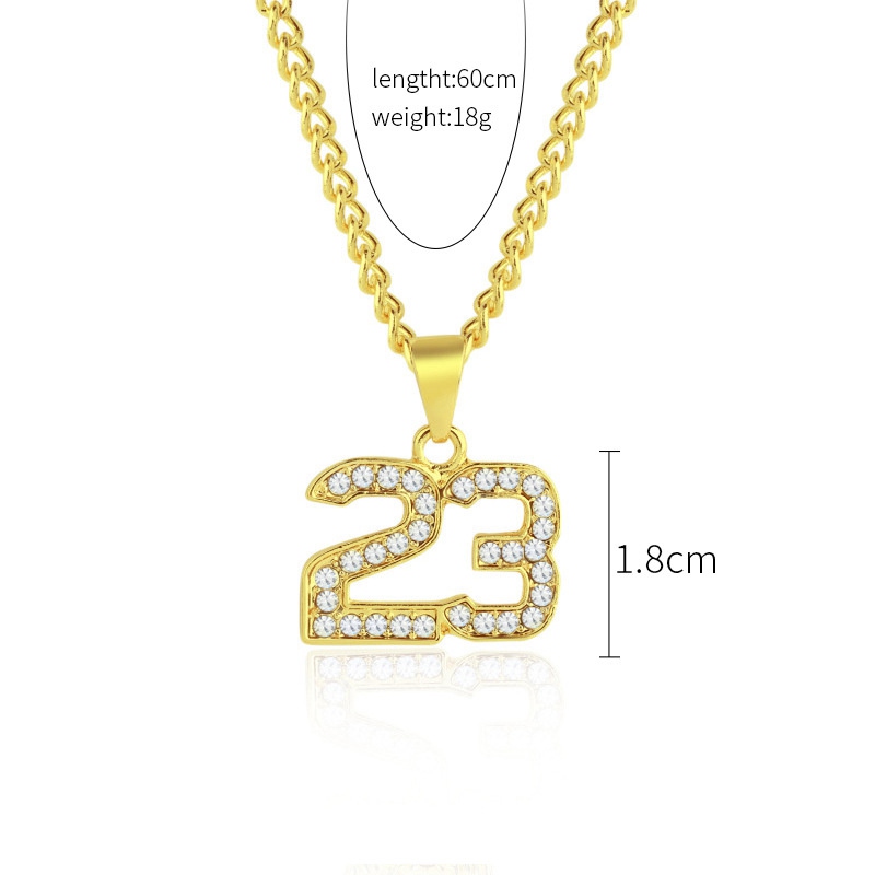 Hot Sale in Europe and America Hip-Hop Hipster Accessories Lightning Clown Leopard Dollar Boxing Glove Letter Men's and Women's Necklaces Pendant - 图片 5