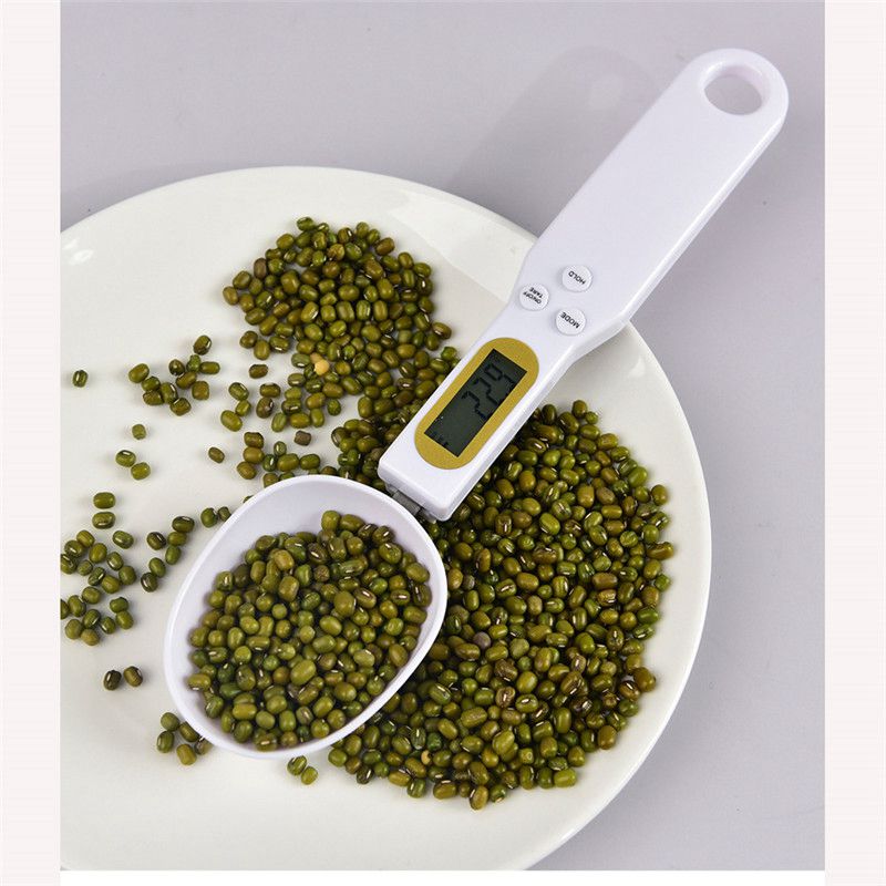LCD Digital Kitchen Scale Electronic Cooking Food Weight Measuring Spoon 500g 0.1g Coffee Tea Sugar Spoon Scale Kitchen Tool - 图片 8