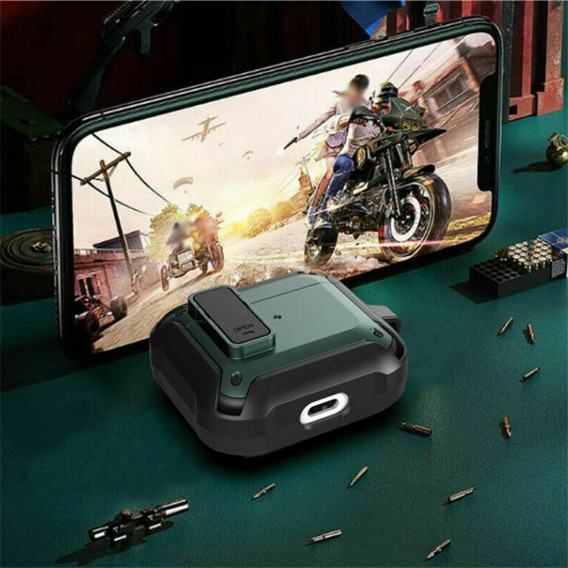 Ring Earphone Hard Armor Cover For Apple AirPods Pro 2&1 3rd Generation Case - Image 8