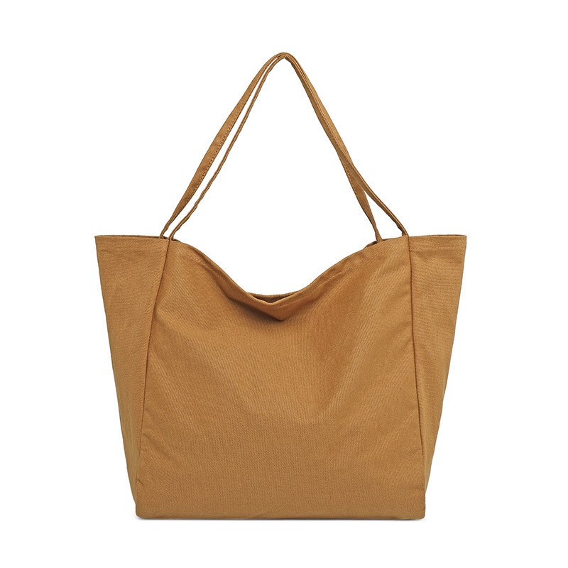 Large Capacity Women Lady Canvas Tote Shoulder Bags Durable Eco Shopping Handbag - 图片 8