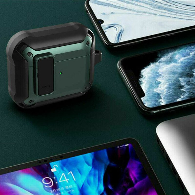 Ring Earphone Hard Armor Cover For Apple AirPods Pro 2&1 3rd Generation Case - Image 10