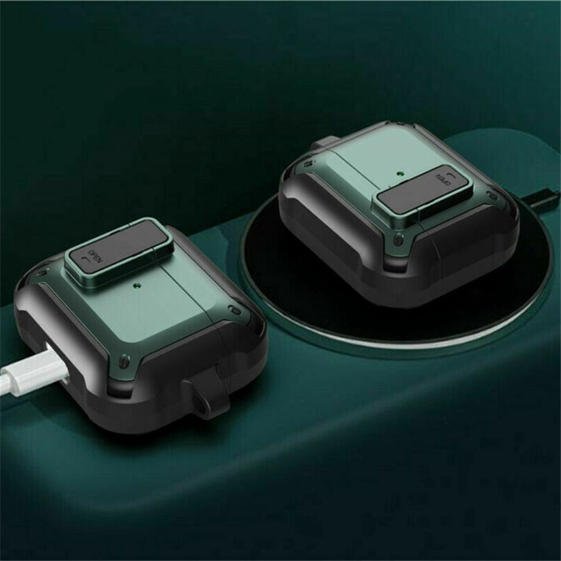 Ring Earphone Hard Armor Cover For Apple AirPods Pro 2&1 3rd Generation Case - Image 11