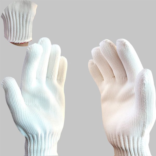 200 Degree High-temperature Resistant Gloves Oven Mitts Knitting Heat Insulation Workshop Mould Gloves BBQ Kitchen Oven Gloves - Image 12