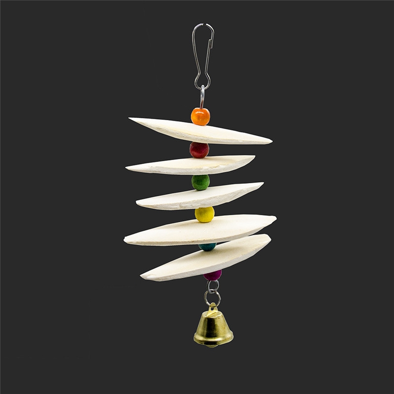Cuttlefish Bone Bird Toys Parrots Budgie Pets Perch Parakeet Cage Supplies - Image 5