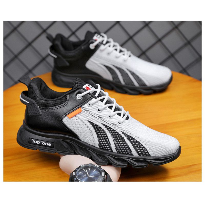 Men's Casual Outdoor Walking Trainers Shoes, Sports Fitness Gym Sneakers Shoes - 图片 3