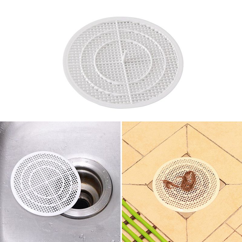 Creative bathroom floor drain bathtub hair collector kitchen sink filter net plug silica gel filter - Image 8