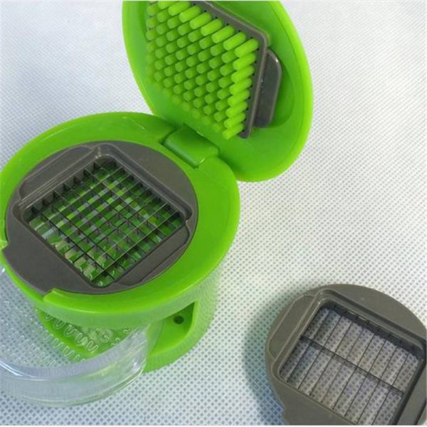 Garlic Press Chopper Slicer Hand Presser Grinder Crusher Practical Kitchen Tools - Image 2