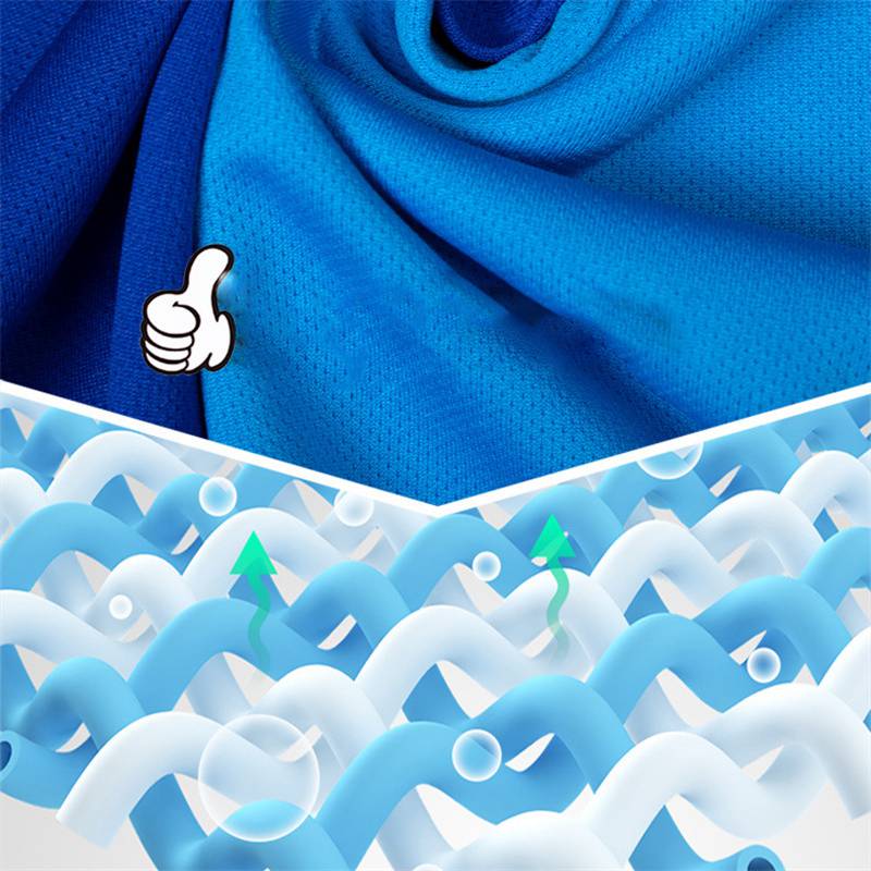 Short-Sleeved T-shirt Polo Solid Color Sports Quick-Drying Half Sleeve Polo Shirt Men's Clothing Factory Wholesale Advertising Shirt Printed Logo - Image 9