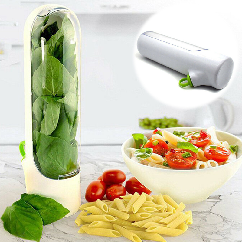 Premium Herb Saver Home Kitchen Gadgets Herb Storage Container Herb Keeper - Image 9