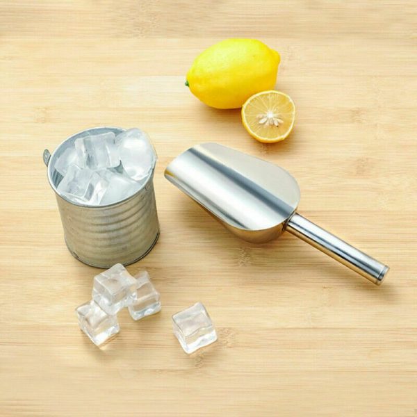 Stainless Steel Scoops Ice Tongs Sweet Candy BBQ Buffet Kitchen Bar Party Supply - Image 2