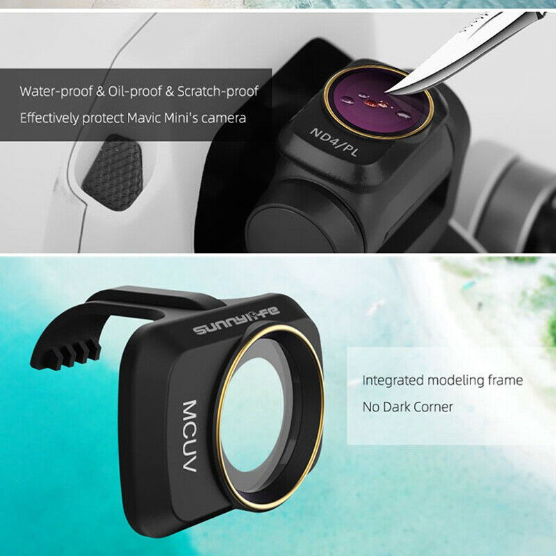Mavic Mini 2 Gimbal Camera MCUV CPL ND-PL Lens Filter for DJI Mavic Mini Dro BG - Image 10