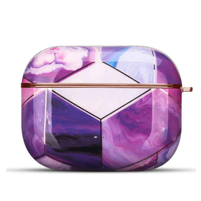 For Apple AirPods Pro 1st 2nd Marble Pattern Glossy Hard Earphone Box Case Cover - Image 3