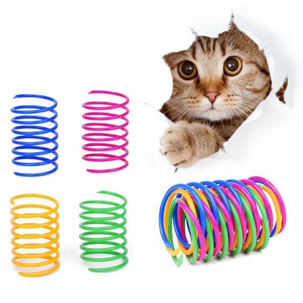 4PCS Funny Pet Toys Cat Spring Toy Creative Cat Interactive Toy Pet Play Toys For Cats Kitten Pet Supplies - Image 2