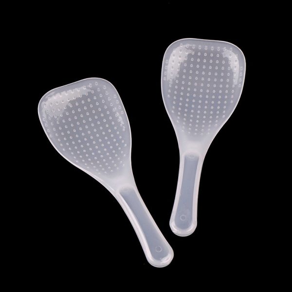 2pcs Dinnerware Rice Cooker Environmental Special Non Stick ABS Rice Spoon Kitchen Tool Spoons Soup Ladle Tableware