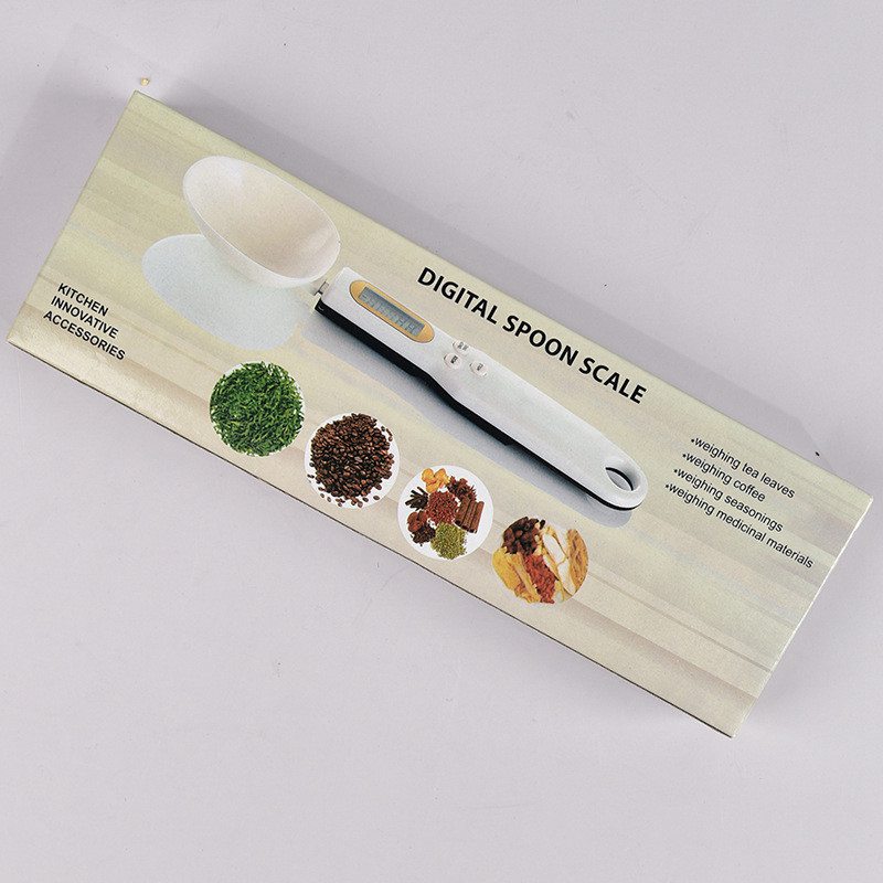 LCD Digital Kitchen Scale Electronic Cooking Food Weight Measuring Spoon 500g 0.1g Coffee Tea Sugar Spoon Scale Kitchen Tool - 图片 12