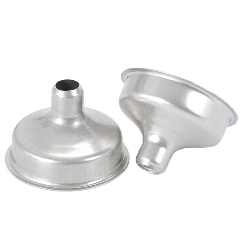 1PCS Portable Stainless Steel Metal Kitchen Supplies Small Mouth Funnel Filter - Image 3