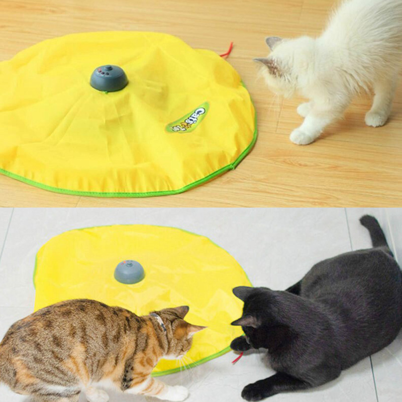 Pet Cat Meow Toy Electronic Interactive Undercover Moe Cat Kitten Xmas Toys - 图片 12