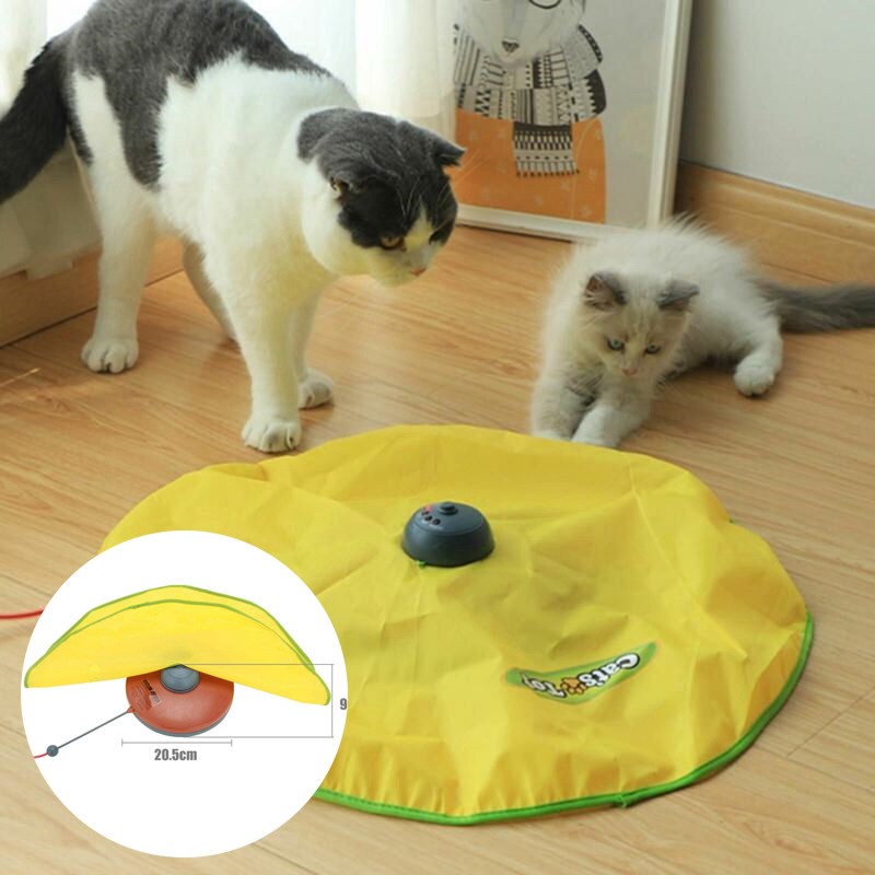 Pet Cat Meow Toy Electronic Interactive Undercover Moe Cat Kitten Xmas Toys - 图片 10