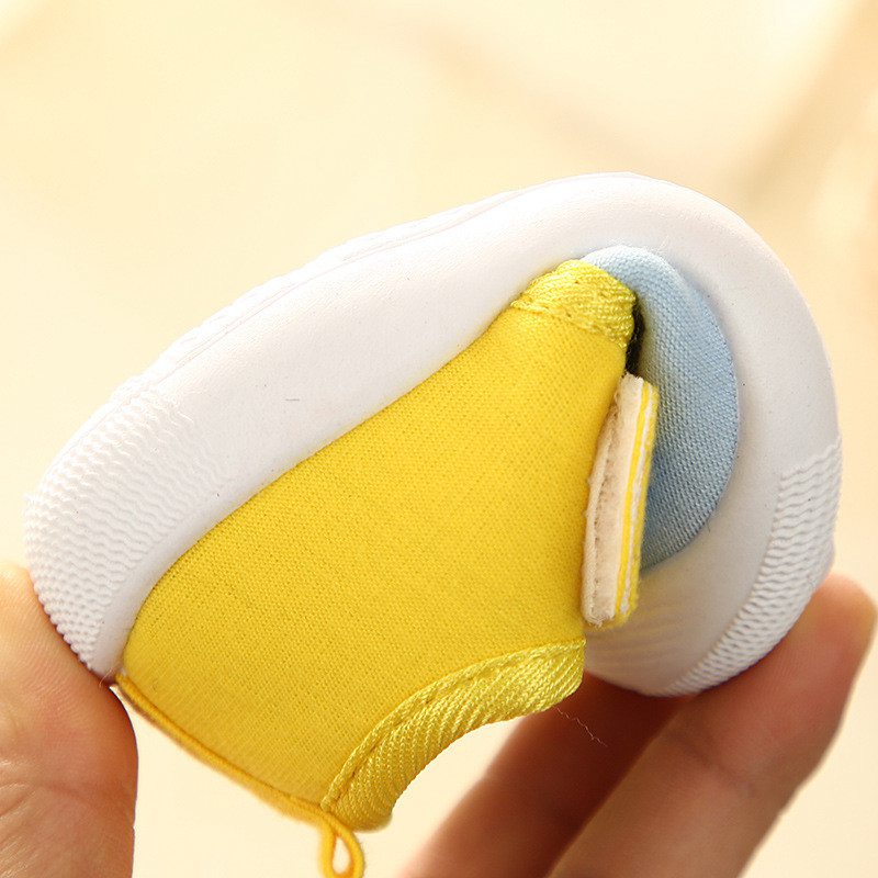 Infant Baby Girl Boy Toddler Anti-slip Warm Slippers Socks Canvas Crib Shoes UK - 图片 9