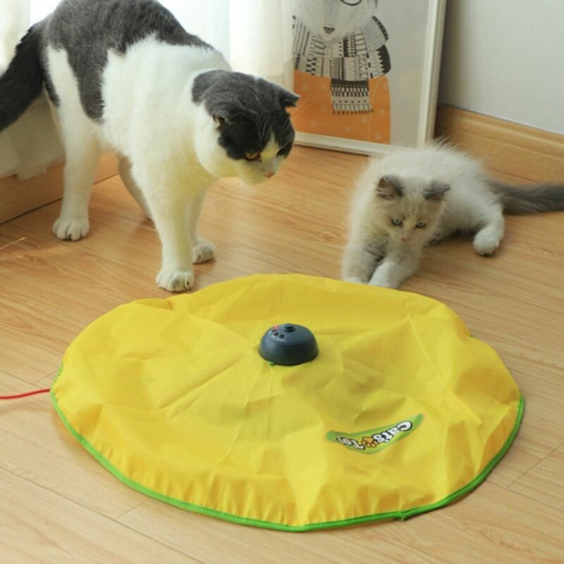 Pet Cat Meow Toy Electronic Interactive Undercover Moe Cat Kitten Xmas Toys - 图片 4