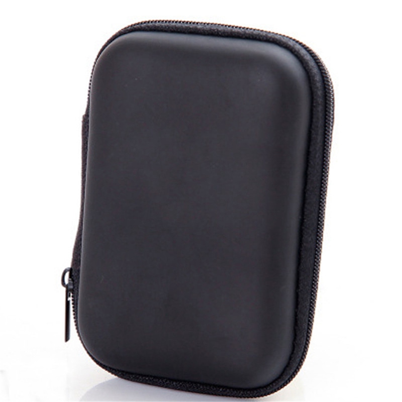 Headphones Storage Box USB Hard Case Earphone Bag Key Coin Bags Waterproof SD Card Cable Earbuds Holder Box round square shape