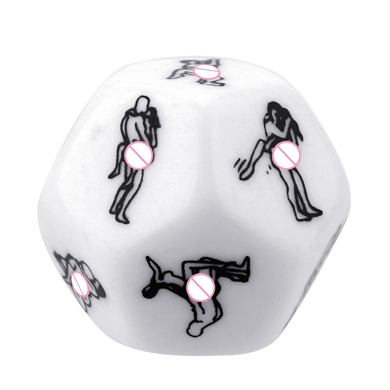 Erotic Craps Dice Sex Toys for Couple Sex Dice Sex Erotic Products Humour Gambling Love Sexy Posture 12 Sides Adult Game - 图片 3
