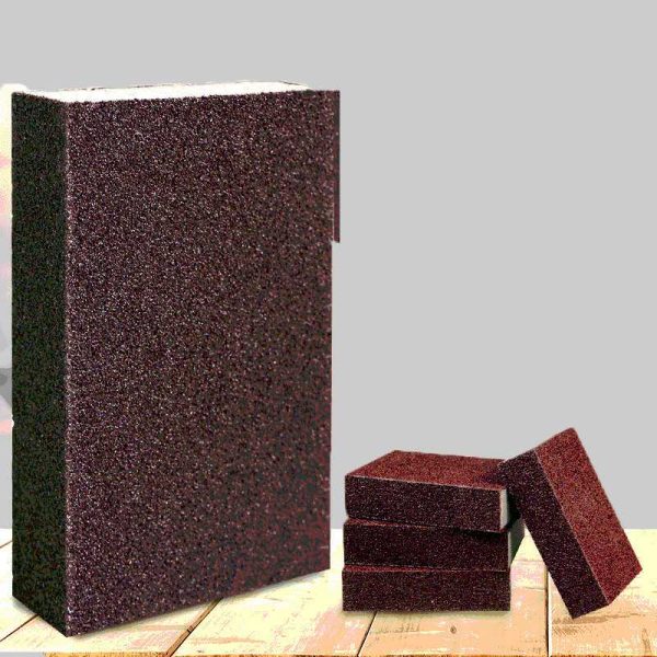 Magic Sponge Eraser Carborundum Removing Rust Cleaning Brush Descaling Clean Rub for Cooktop Pot Kitchen Sponge - Image 5