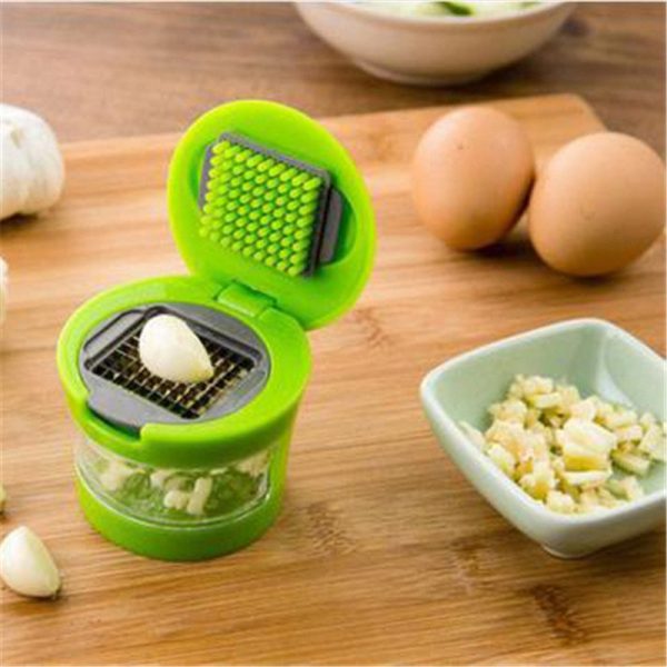 Garlic Press Chopper Slicer Hand Presser Grinder Crusher Practical Kitchen Tools - Image 4