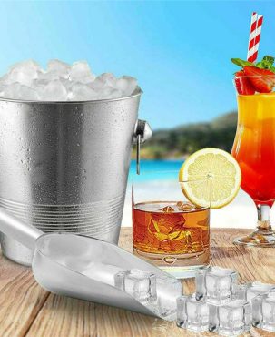 Stainless Steel Scoops Ice Tongs Sweet Candy BBQ Buffet Kitchen Bar Party Supply