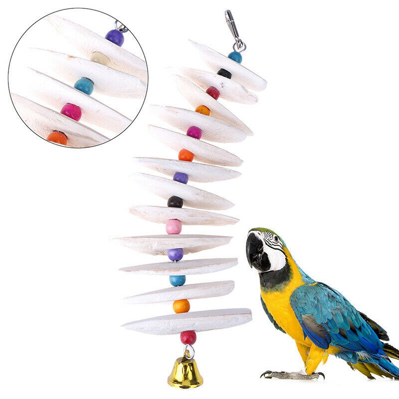 Cuttlefish Bone Bird Toys Parrots Budgie Pets Perch Parakeet Cage Supplies
