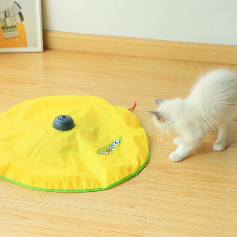 Pet Cat Meow Toy Electronic Interactive Undercover Moe Cat Kitten Xmas Toys - 图片 5